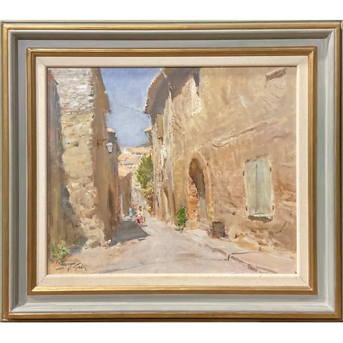 1177 - Jacques Gatti (1927 - 2015) 
Rue de Bauduen 
signed, oil on canvas, 46.5cm x 55.5cm.