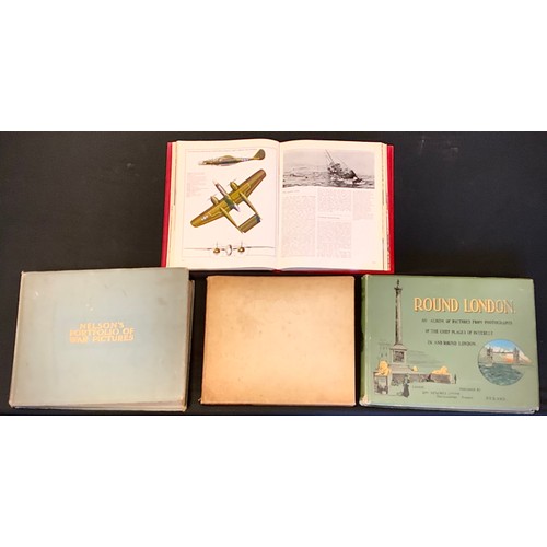 287 - Books - Nelsons' Portfolio of War Pictures, vol 1, being The War Story told Pictorially in a Series ... 