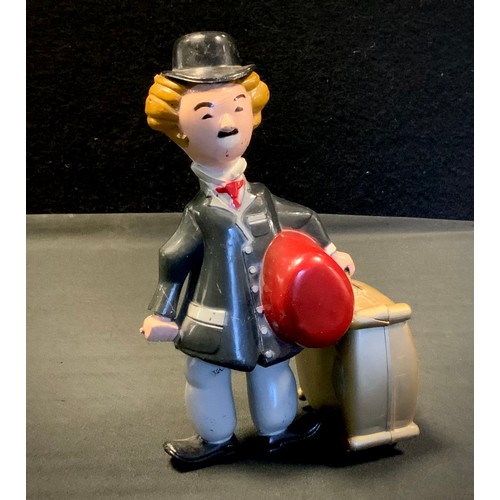 340 - Juguetes Roman Spain Charlie Chaplin Wind-Up Toy, 6.5cm high