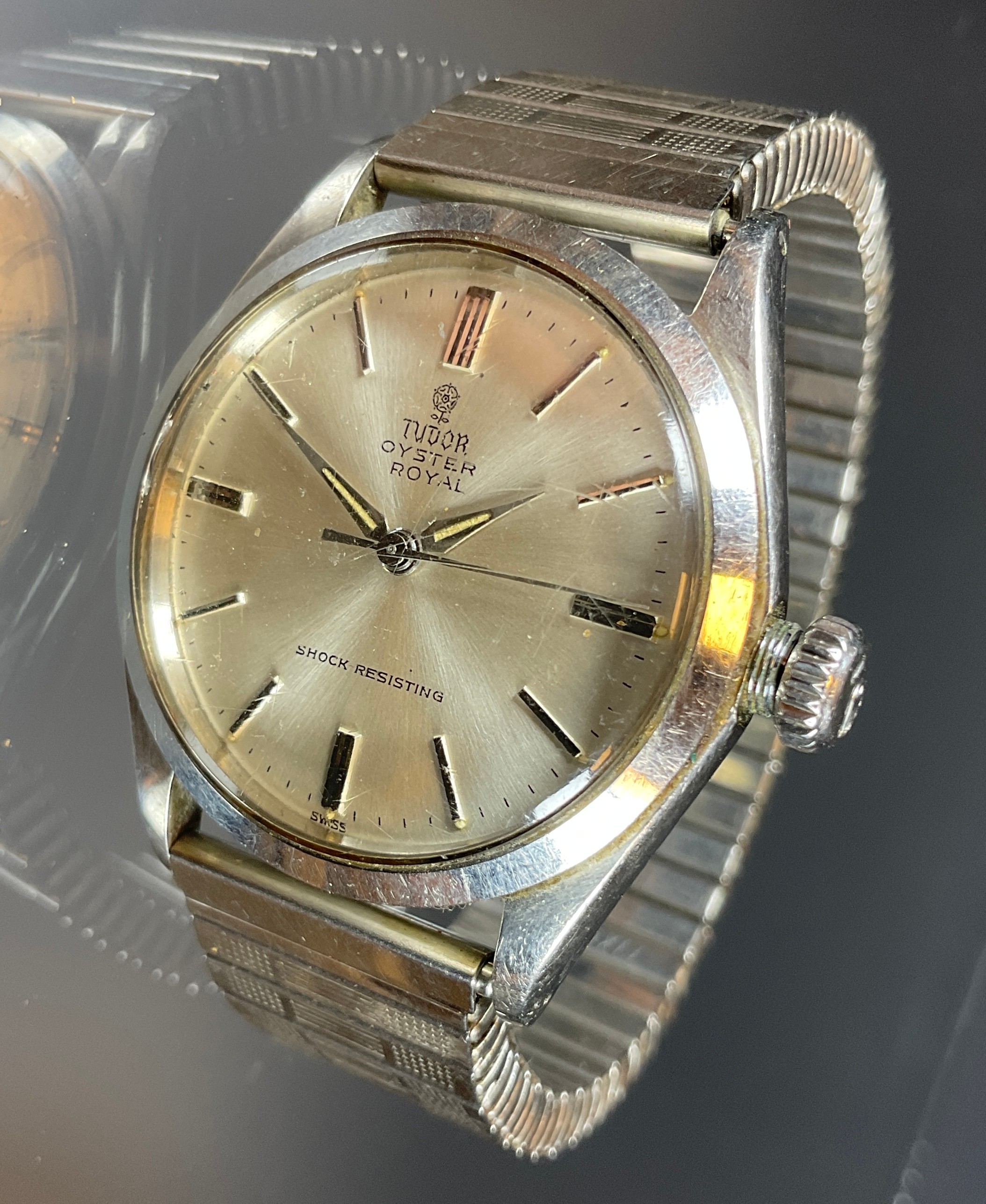 Rolex a 1960s Tudor Oyster Royal 7934 wristwatch 35mm stainless