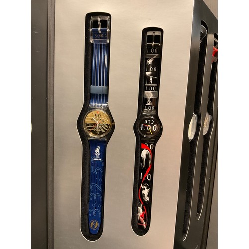 61 - A 1996 Limited Edition Swatch Centennial Olympic Games Collection 'Olympic Legends' boxed set, from ... 