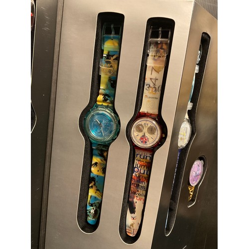 61 - A 1996 Limited Edition Swatch Centennial Olympic Games Collection 'Olympic Legends' boxed set, from ... 