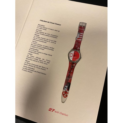 66 - A limited edition Swatch Canton 27 Expo 2002 boxed set, GZS18, containing four wristwatches, GZ172 K... 