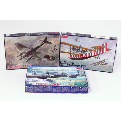 7064 - Model Making, Aviation Interest, The Late John Burgess Collection of Model Kits - Roden 1:72 scale k... 