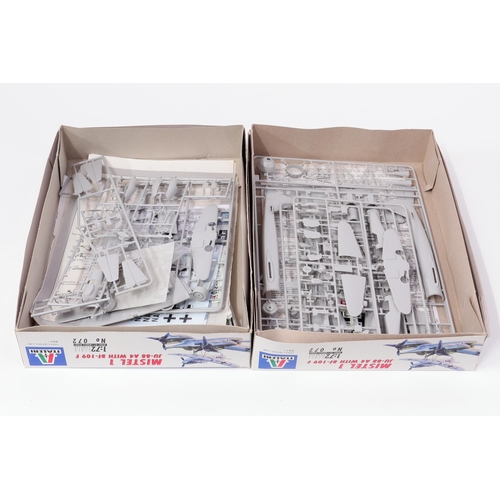 7073 - Model Making, Aviation Interest, The Late John Burgess Collection of Model Kits - two Italeri 1:72 s... 