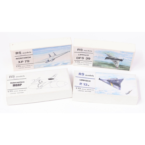 7066 - Model Making, Aviation Interest, The Late John Burgess Collection of Model Kits - RS Models 1:72 sca... 