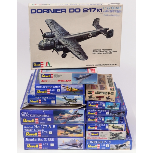 7063 - Model Making, Aviation Interest, The Late John Burgess Collection of Model Kits - Revell 1:72 scale ... 