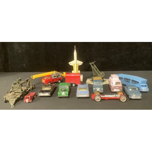 5213 - Toys & Juvenalia - a collection of unboxed die-cast models, mostly Corgi Toys including Standard Van... 