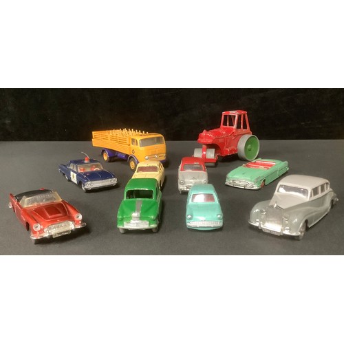 5214 - Toys & Juvenalia - a collection of unboxed die-cast models, mostly Dinky Toys including 132 Packard;... 