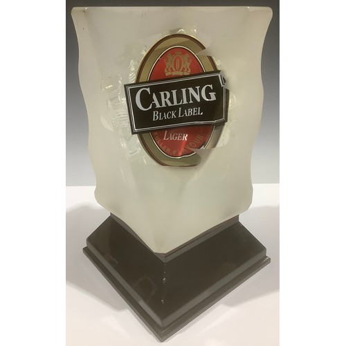 5126 - Advertising - Brewerania, a Carling Black Label ice cube effect bar top pump head