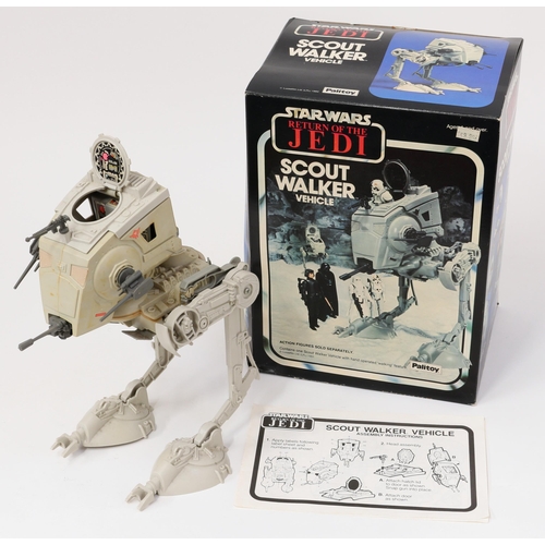 7093 - Sci-Fi Interest, Star Wars - a Palitoy Star Wars Return of the Jedi Scout Walker vehicle, boxed with... 