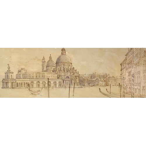 5349 - After A Fletcher, Venice, print, 31cm x 68cm