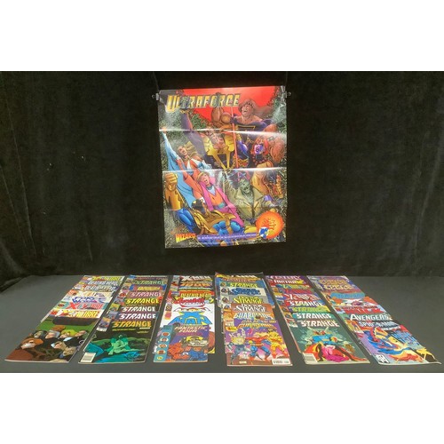 5384 - Marvel Comics - A collection of Marvel comics including X-Men, Century Distant Sons, Force Works, X-... 