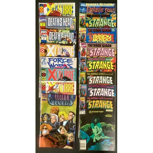 5384 - Marvel Comics - A collection of Marvel comics including X-Men, Century Distant Sons, Force Works, X-... 