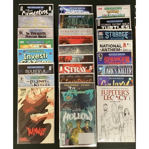 5461 - Comics - modern, assorted, Marvel Strange Academy, Jupiter's Legacy Requiem, Stray Dogs, Klaus and T... 