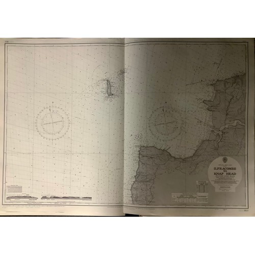 5466 - Cartography - Maritime Navigation - a collection of Decca navigation charts, various British locatio... 