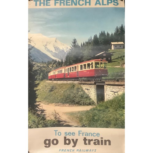 5467 - Posters - some railway interest including BR Vale of Rheidol Railway; others reproduction, Benidorm ... 