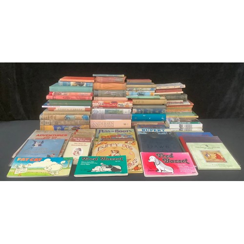 5538 - Books - vintage children’s books and annuals, other books, cloth binding, etc, qty (3 boxes)