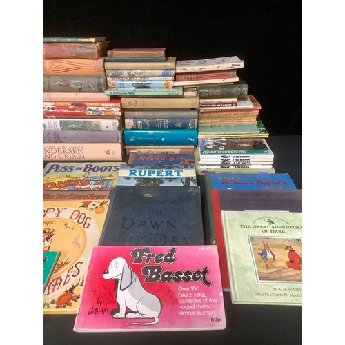 5538 - Books - vintage children’s books and annuals, other books, cloth binding, etc, qty (3 boxes)