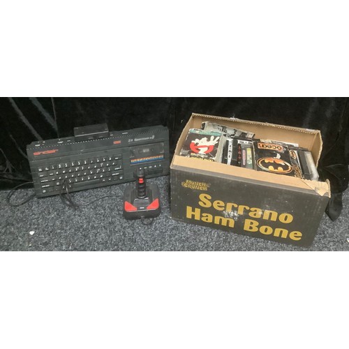 5541 - Retro Gaming and Technology - a Sinclair ZX Spectrum+2 128K console; a Cheetah Mach I joystick; vari... 