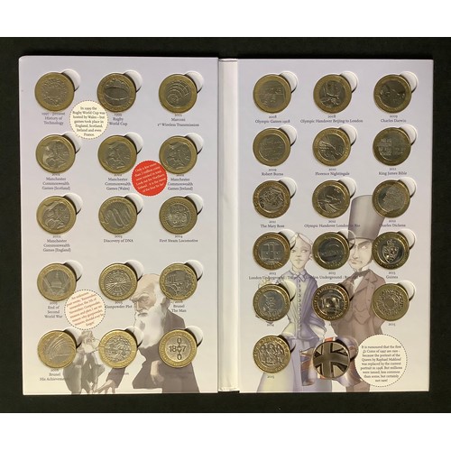 5557 - Coins - GB, Elizabeth II - The Great British Coin Hunt, UK 50p Coin Collector Album, containing eigh... 