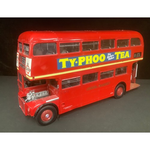 5217A - Toys and Juvenalia - a 20th century die-cast Agora Routemaster 857 model bus, 36cm high, 70cm long