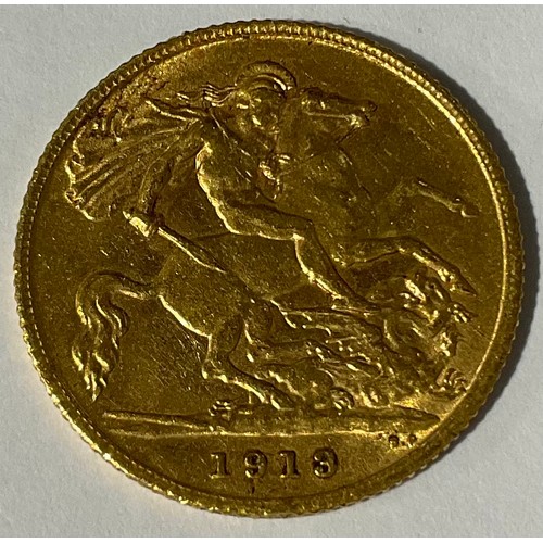 5562 - A George V half gold sovereign, 1913