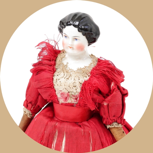 7182 - Toys From The Attic Part II - Automata - a late 19th century glazed china shoulder head  'Autoperipa... 