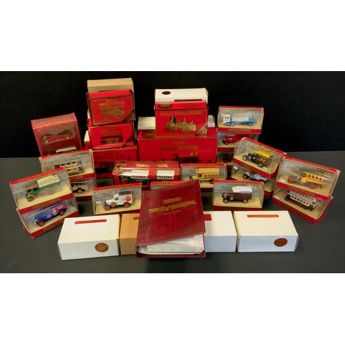 136 - Diecast Vehicles - Matchbox models of Yesteryear special editions etc inc Leyland Cub 1936 fire engi... 