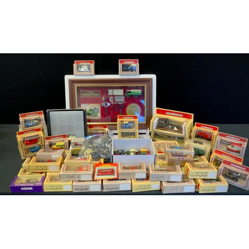 137 - Diecast Vehicles - Matchbox Models of Yesteryear Yorkshire Steam wagon, limited edition montage, cas... 