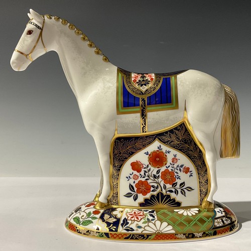 5148 - A Royal Crown Derby paperweight, Race Horse, Sinclairs special commission, limited edition 218/1,500... 