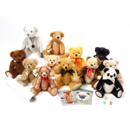 7208 - A collection of Dean's Rag Book Co Ltd. Collector's Club Membership teddy bears, comprising 2003 Hen... 