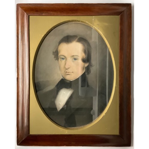 3070 - 19th century English School
Portrait of a Young Man
unsigned, mahogany and oval giltwood frame, past... 