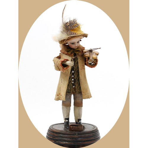 7198 - Toys From The Attic Part II - Automata - a late 19th century French bisque head musical automaton do... 