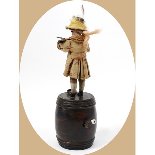 7198 - Toys From The Attic Part II - Automata - a late 19th century French bisque head musical automaton do... 