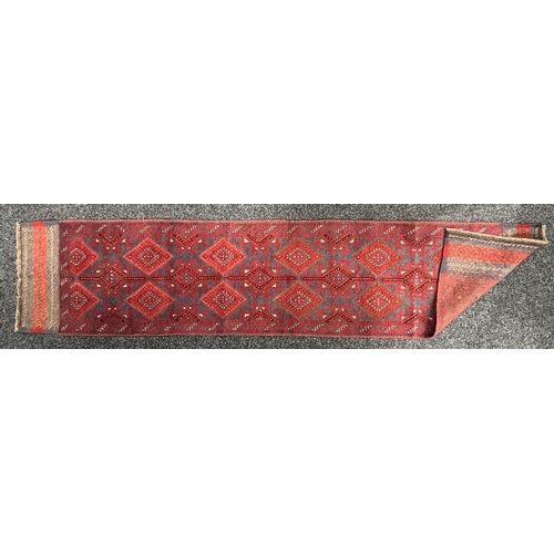 3299 - Rugs and Carpets - a Meshwani carpet runner, 247cm x 53cm