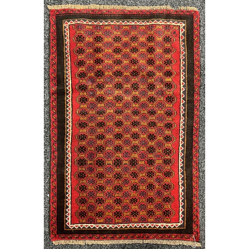 3302 - Rugs and Carpets - a Maimana kilim carpet, 130cm x 184cm