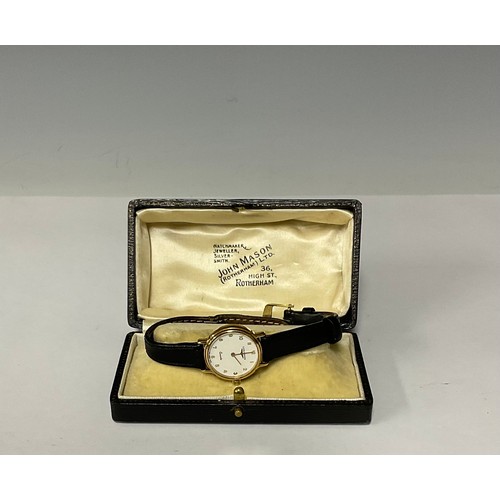 3358 - A lady's Longines gold plated stainless steel watch, Les Grandes Classiques, white dial, Arabic nume... 