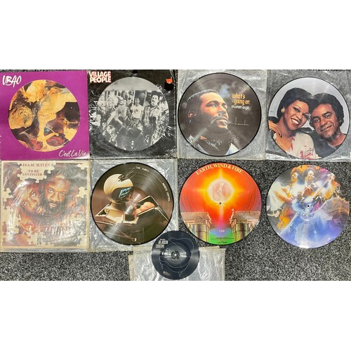 3107 - Vinyl Records – LP’s and Picture Discs including Marvin Gaye – What’s Going On – 021PL (Picture Disc... 