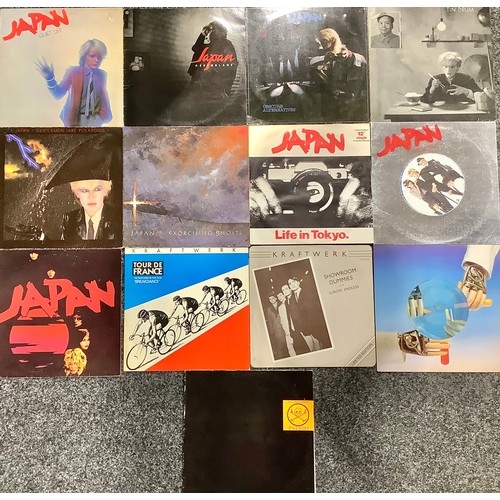 3119 - Vinyl Records - LP’s and 12” Singles including Japan – Quiet Life – AHAL 8011; The Singles – VIP 410... 