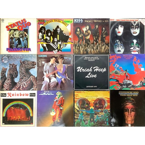 3124 - Vinyl Records - LP’s and 12” Singles including Kiss – Hotter Than Hell – 6399 258; Smashes, Thrashes... 