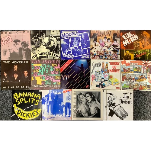 3146A - Vinyl Records – 7” Singles including The Nosebleeds – Ain't Bin To No Music School – TOSH 102; 999 –... 