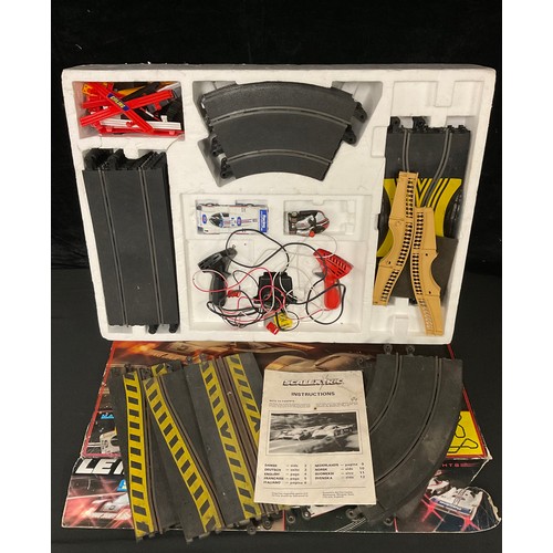 3327A - Scalextric - a Le Mans 24hr racing car set, boxed, spare track, qty