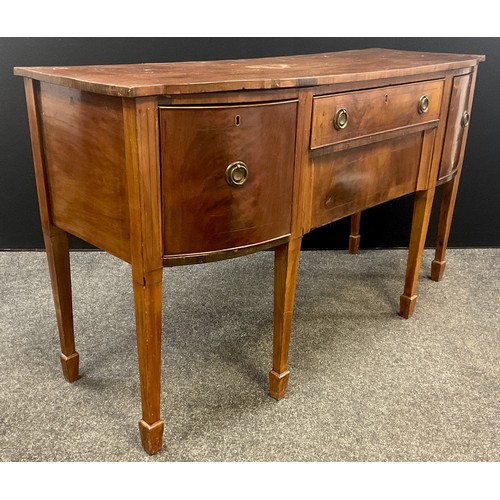 71 - A 19th century mahogany sideboard, 88.5cm high x 152cm wide x 57cm deep.