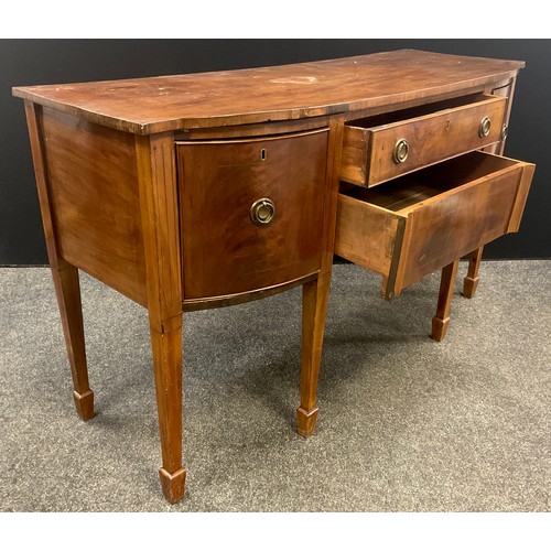 71 - A 19th century mahogany sideboard, 88.5cm high x 152cm wide x 57cm deep.