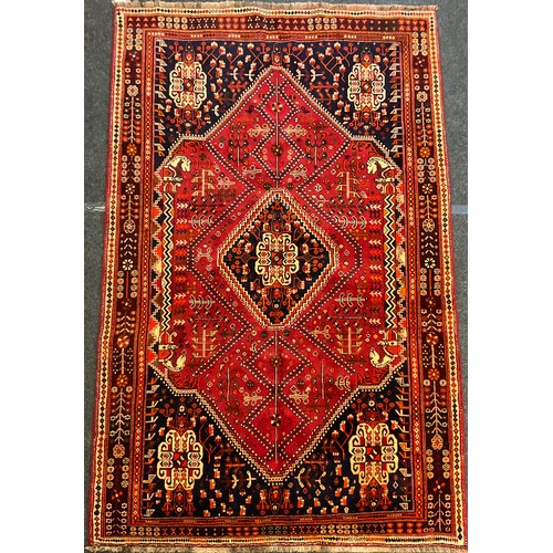 83 - A South West Persian Qashga’i Carpet, 270cm x 165cm.