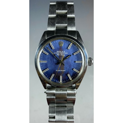 279 - Rolex - A gentleman's Oyster Perpetual 'Air King' precision stainless steel wristwatch, 34mm stainle... 