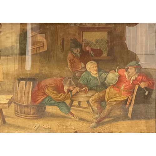 290 - Flemish School (19th century)
Revellers in a Tavern
watercolour, 25.5cm x 35.5cm