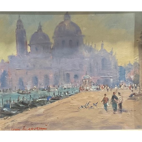 470 - John W Gough (20th century)
Venice
signed, oil on board, 24cm x 29cm