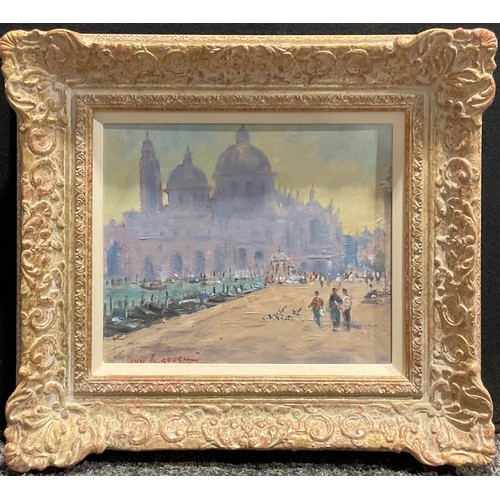 470 - John W Gough (20th century)
Venice
signed, oil on board, 24cm x 29cm